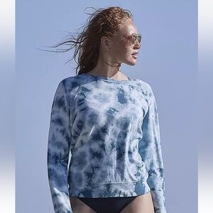 Athleta sundown sweatshirt tie-dye